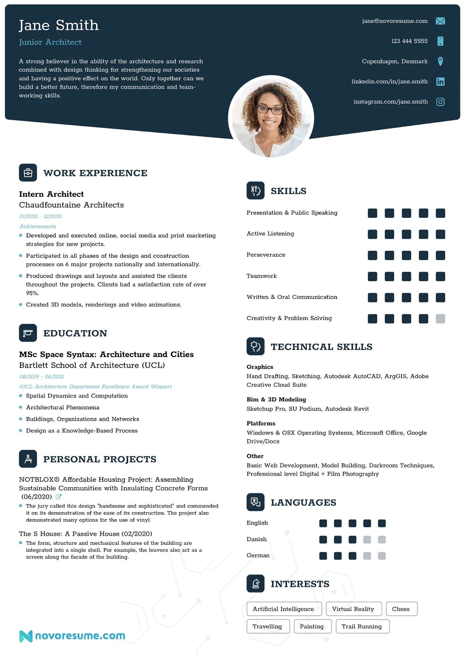 Resume example