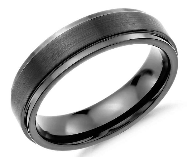 Tungsten Carbide Wedding Ring